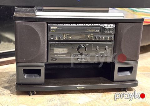 Panasonic Multi Laser Disc Player + kaset gücləndirici/spiker sistemi — Bakı