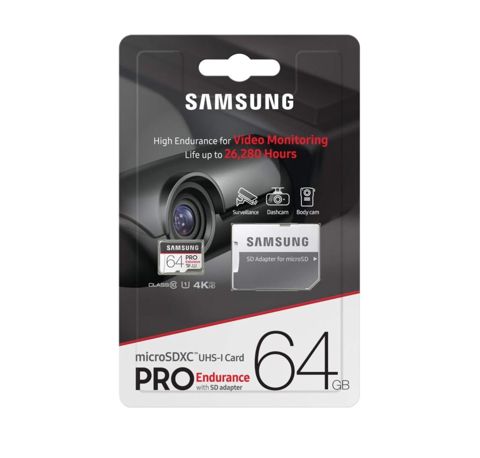 Mikrokart Samsung 64GB Pro Endurance — Bakı