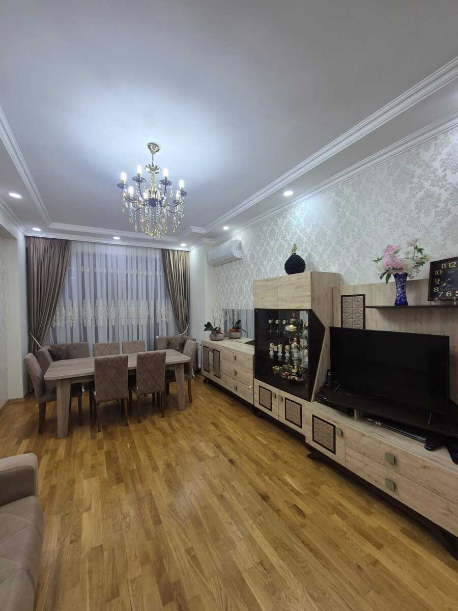 3-otaqlı yeni tikili, Özbəkistan küç. 7, 105 m² — Mənzil, Bakı (2)