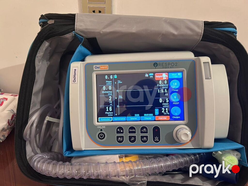 OxiVent Respo2 portativ ventilyator - Model: OxiHome seriyası, Respo2 — Tibbi avadanlıqlar, Digah (3)