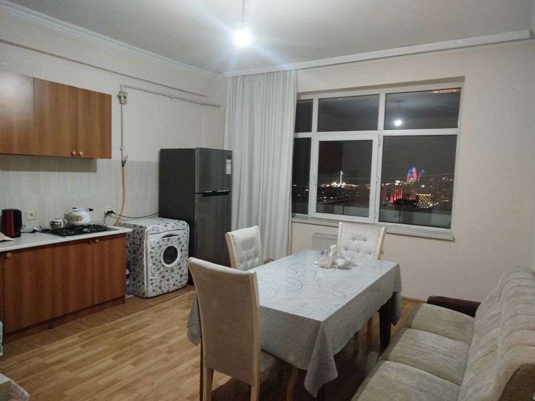 İcarəyə verilir 3 otaqlı yeni tikili 130 m² — Mənzil, Bakı (7)