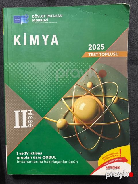 Test toplusu Kimya — Bakı