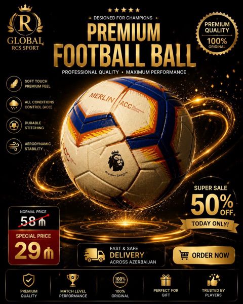 Futbol topu Nike Merlin ACC — Bakı