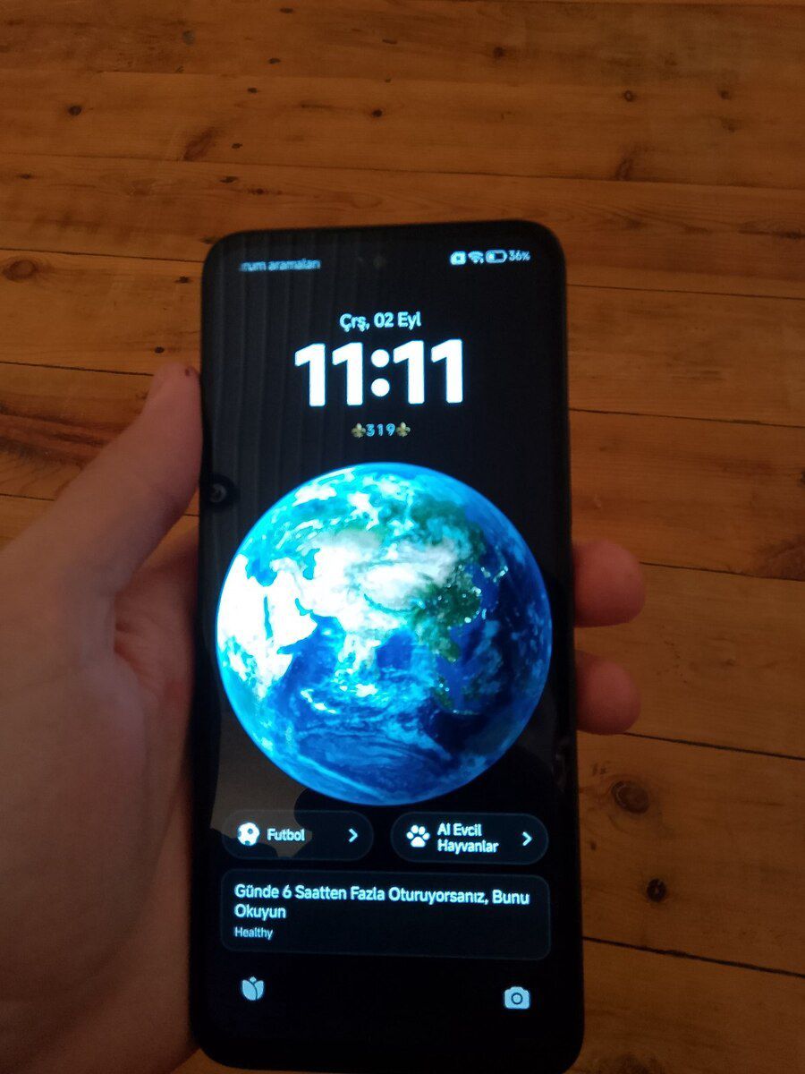 Xiaomi Redmi 13x Midnight Black 256GB/8GB — Smartfonlar, Bərdə (2)