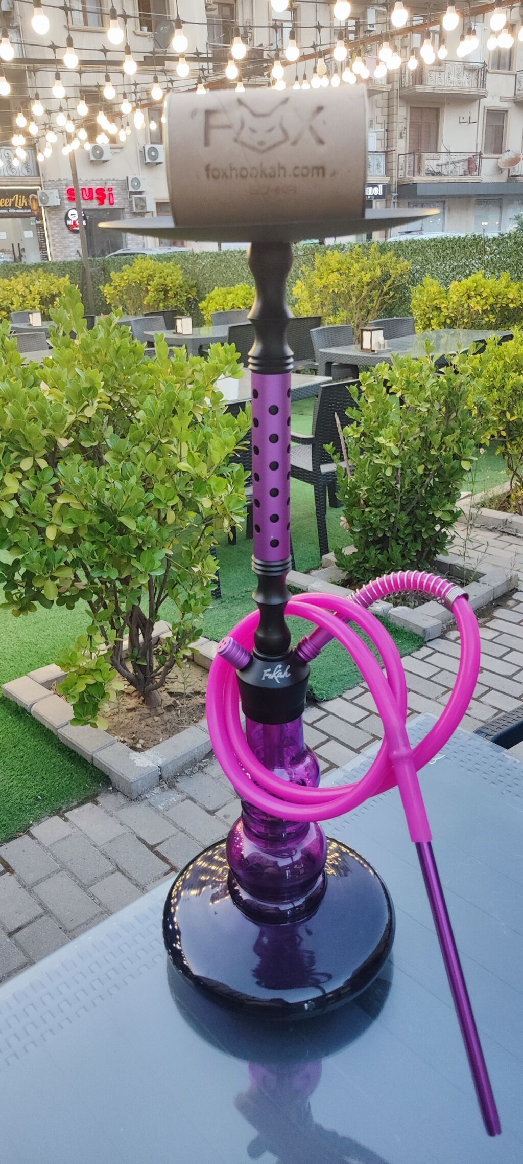 Original Fakeh Bənövşəyi rəng palitrasında şık dizayna malik tam dəst — Elektronik siqaretlər, Xırdalan (4)