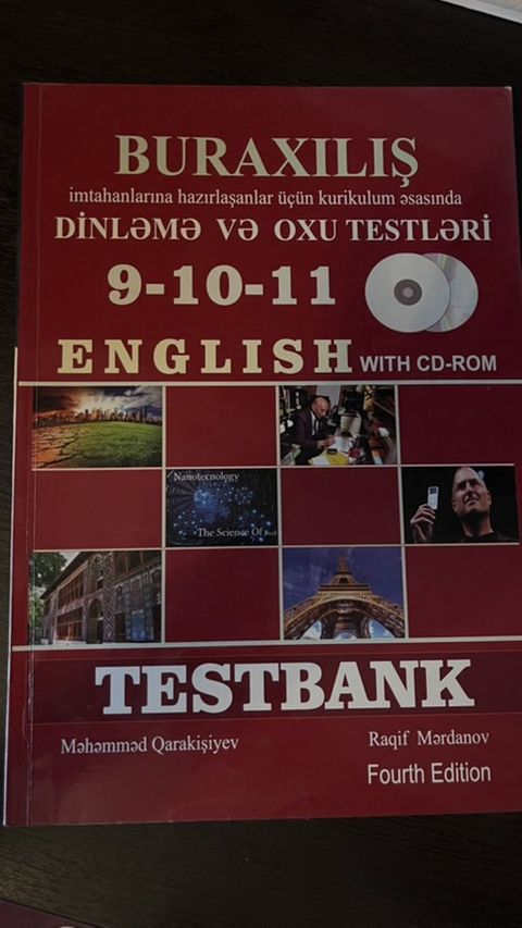 Məhsul: “Buraxılış – Dinləmə və Oxu Testləri 9-10-11 English (with — Masazır