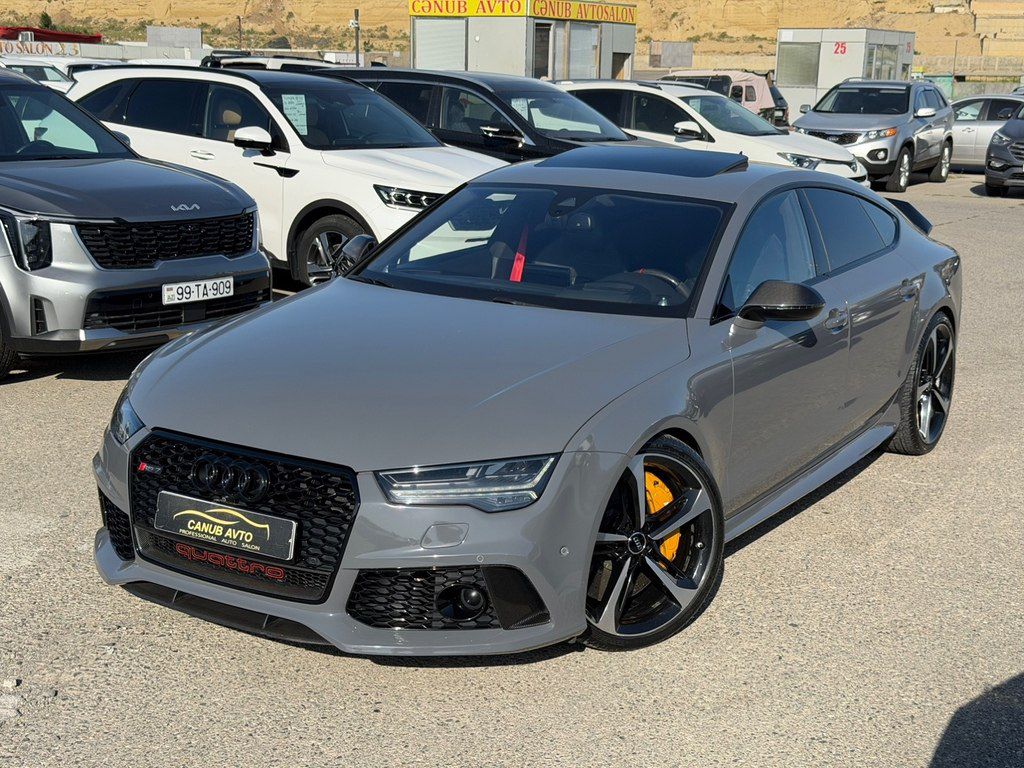 Audi RS7, 4.0 L, 2015 il, 90 000 km — Avtomobillər, Bakı (3)