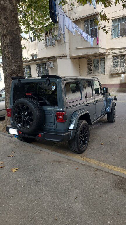 Jeep Wrangler, 2.0 L, 17.3 kWh, 2024 il, 17 500 km — Avtomobillər, Bakı (3)
