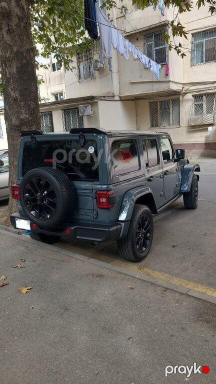 Jeep Wrangler, 2.0 L, 17.3 kWh, 2024 il, 17 500 km — Avtomobillər, Bakı (3)