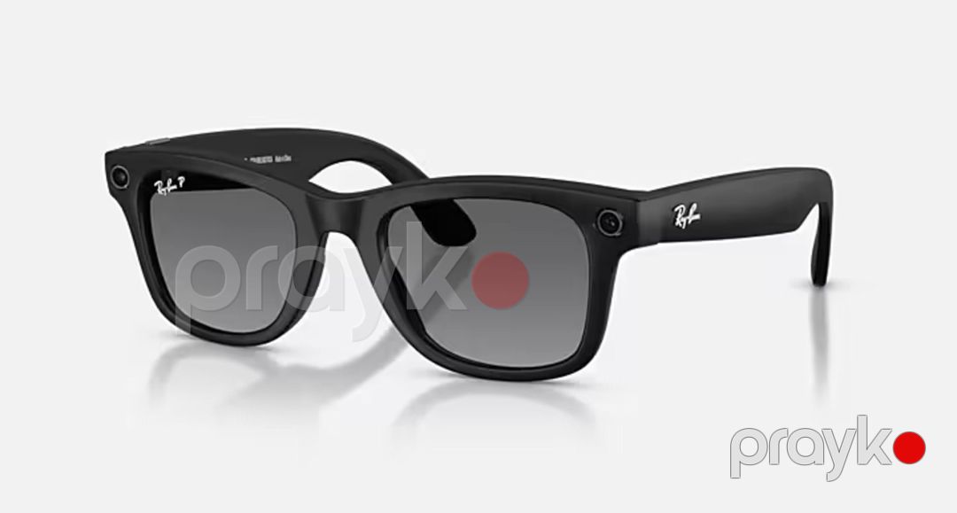 Ray-Ban Meta Wayfarer (Gen 2) - Matte Black / Graphite Polarized — Səs texnikası, Bakı (2)