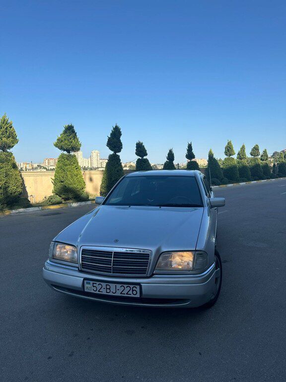 Mercedes C 180, 1.8 L, 1995 il, 348 200 km — Avtomobillər, Bakı (12)