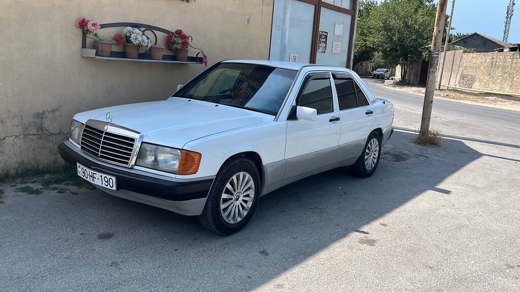 Mercedes 190, 2.0 L, 1990 il, 295 000 km — Avtomobillər, Bakı (6)