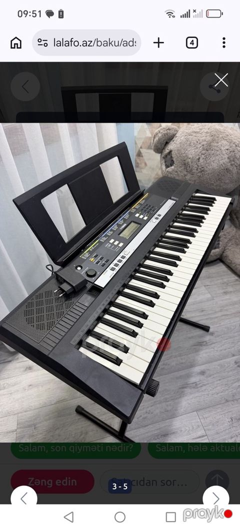 Sintezator Yamaha PSR 243 — Gəncə