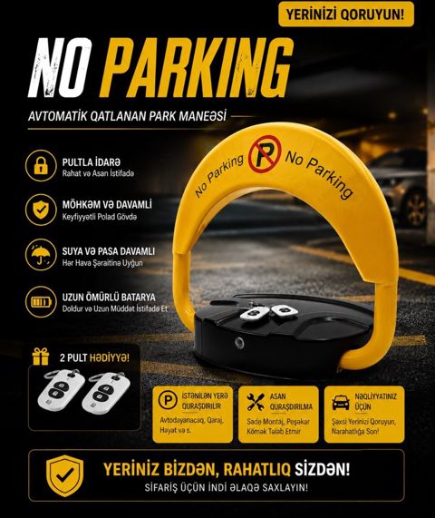 "No parking" sistemi — Bakı