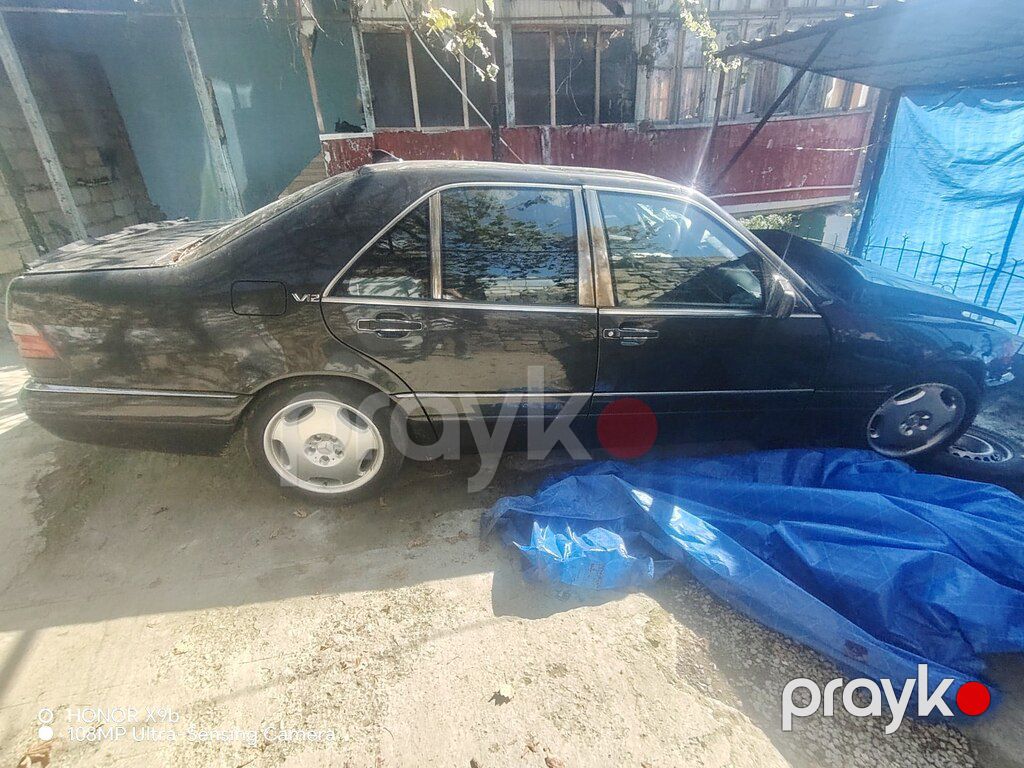 Mercedes S 320, 3.2 L, 1994 il, 500 000 km — Avtomobillər, Quba (4)