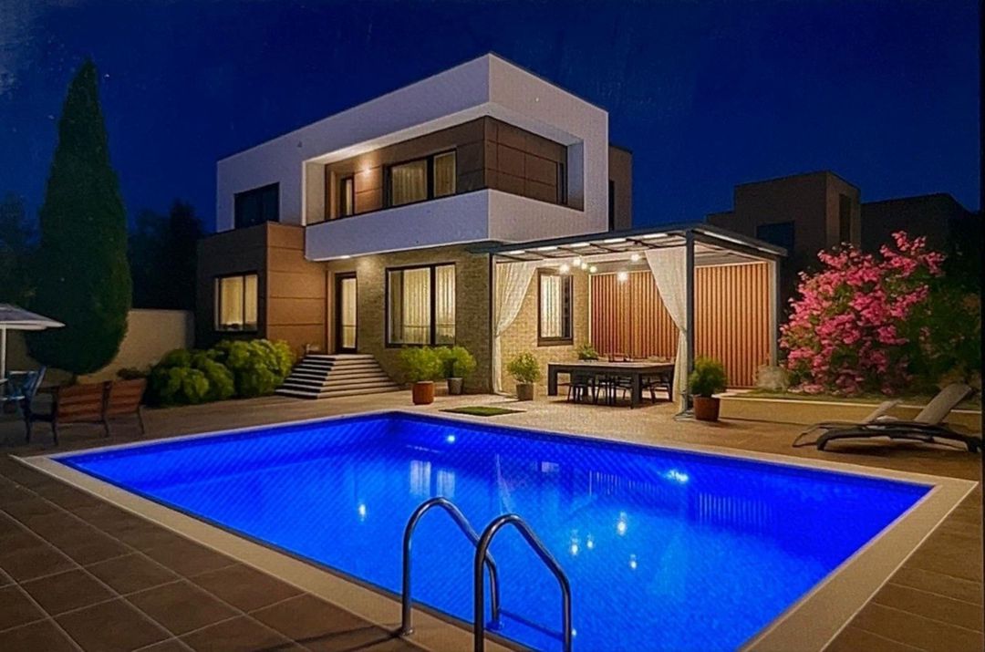 İcarəyə verilir 5 otaqlı həyət evi/bağ evi 350 m² — Ev, villa, Bakı