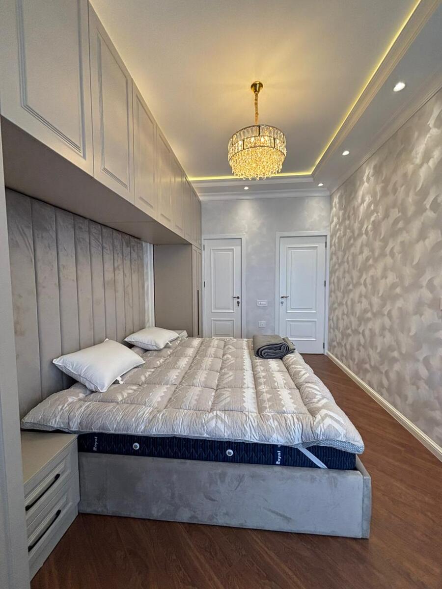 İcarəyə verilir 3 otaqlı yeni tikili 120 m² — Mənzil, Bakı (9)