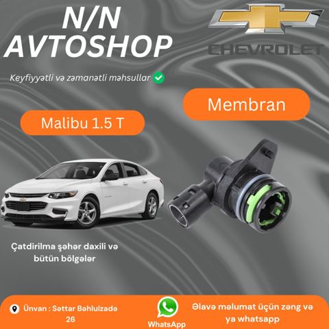Chevrolet Malibu 1.5T membranı — Bakı