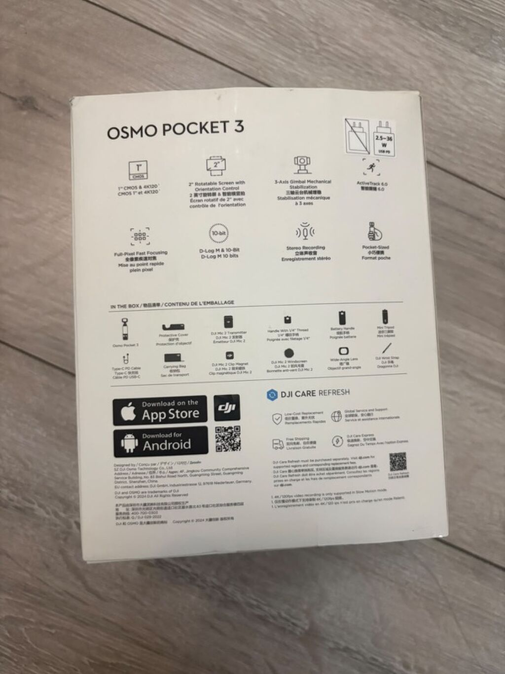 DJI Osmo Pocket 3 Creator Combo portativ gimbal kameradır. Vlog — Video kamera, Bakı (2)