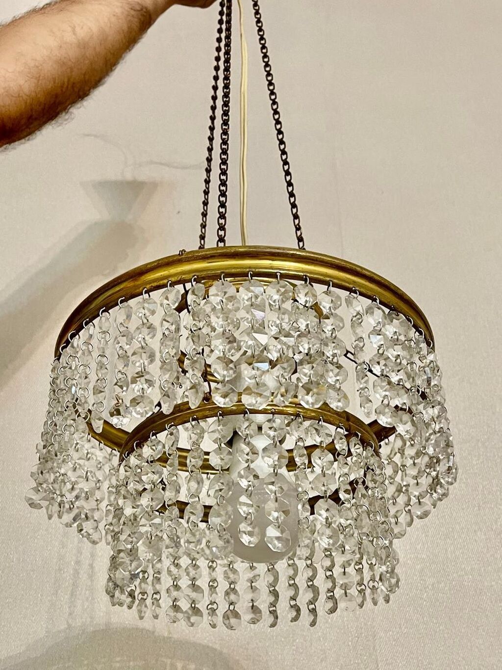Çılçıraq, 1 lampa, Xrustal — Tavan is?qlar? v? cilc?raqlar, Bakı (2)