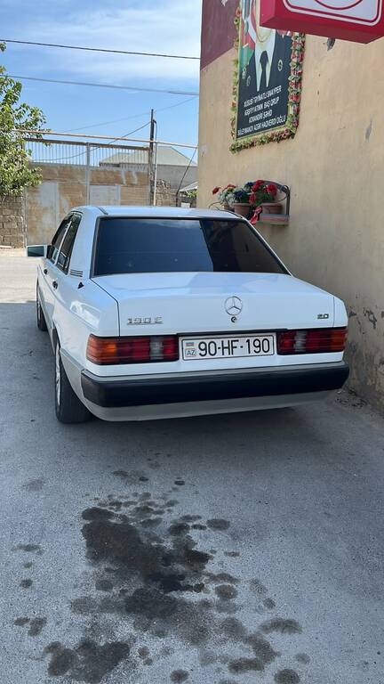 Mercedes 190, 2.0 L, 1990 il, 295 000 km — Avtomobillər, Bakı (7)
