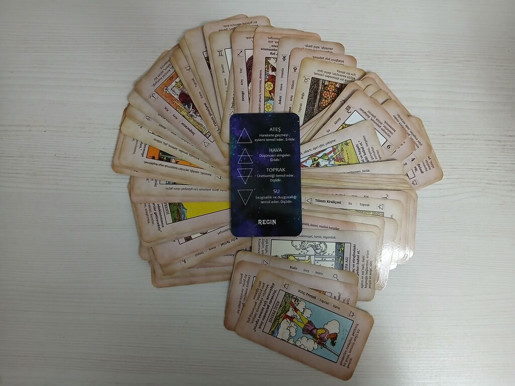 Tarot kartları — Dekor və interyeri, Bakı (3)