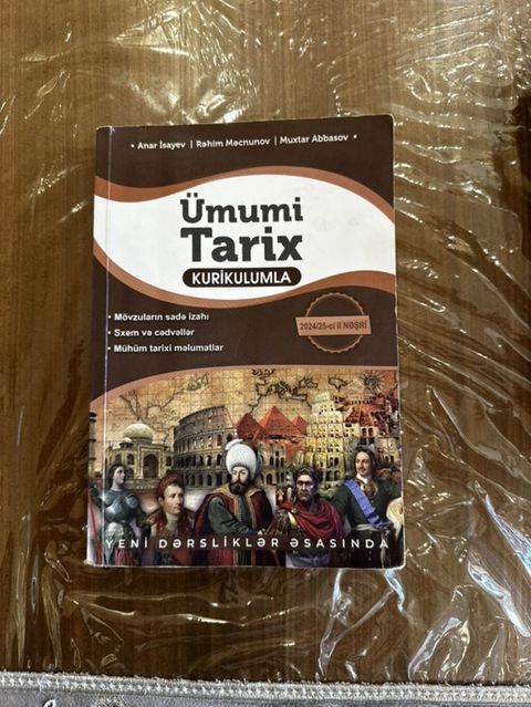 Məhsul: “Ümumi Tarix – Kurikulumla” hazırlıq vəsaiti (2024/25-ci il — Xırdalan