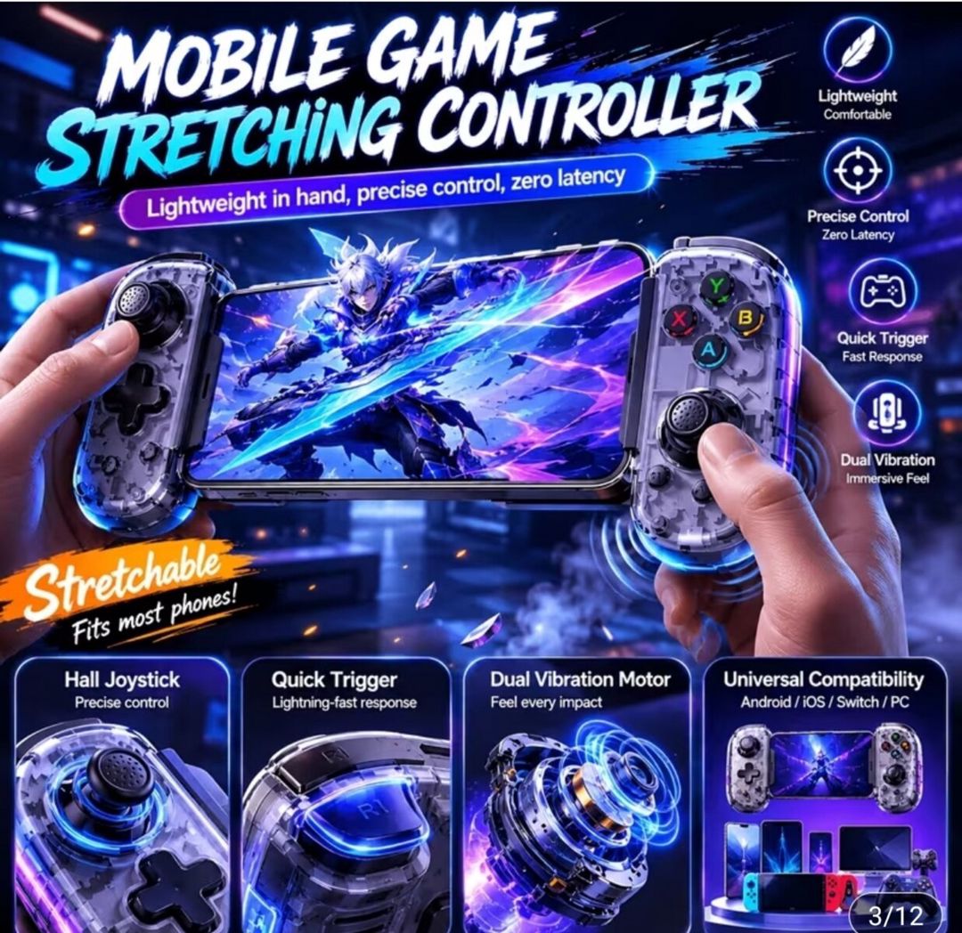 Mini teleskopik gamepad BSP-D6 — Oyunlar, konsollər və proqramlar, Bakı (4)