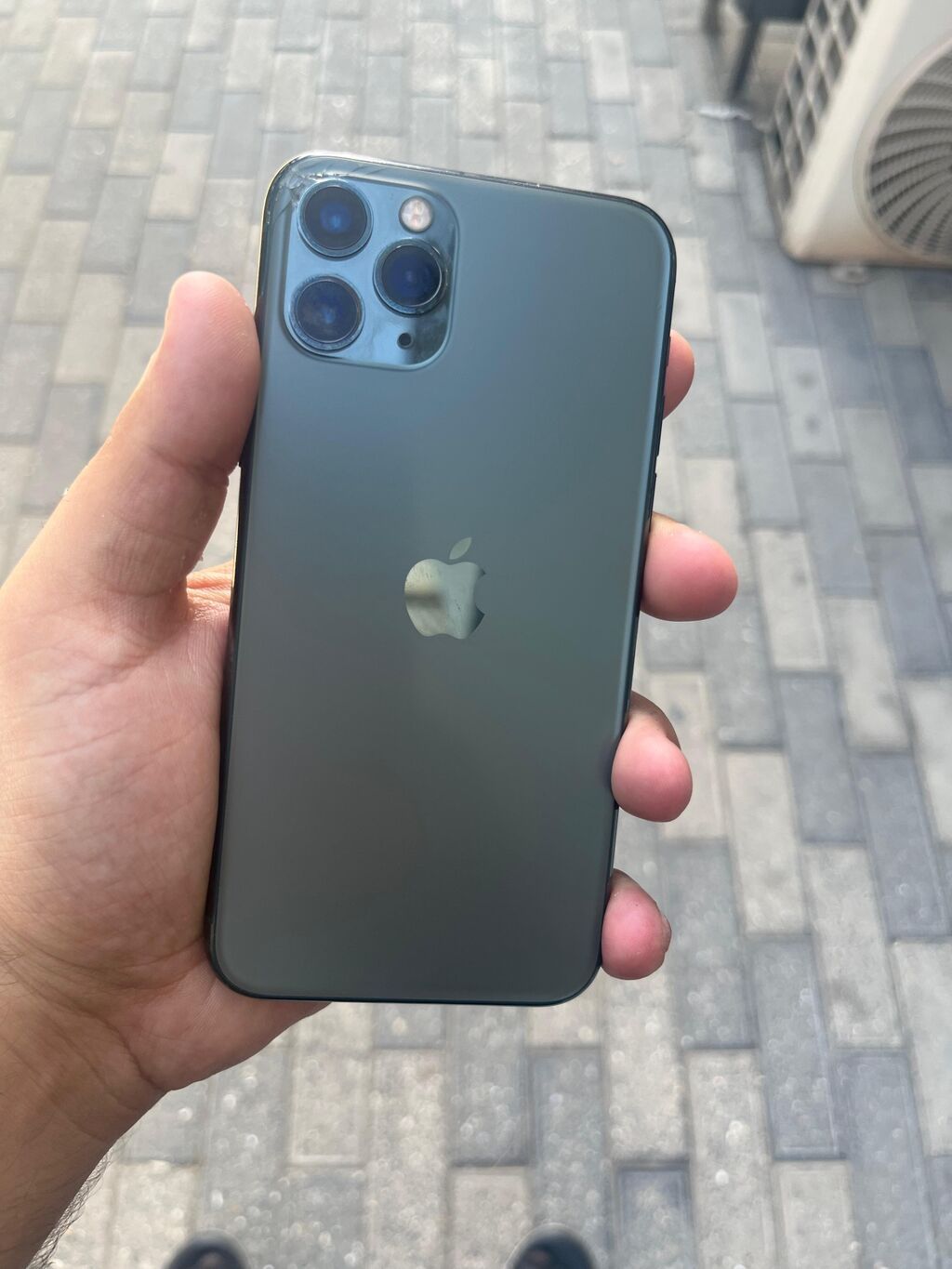 IPhone 11 Pro, Matte Midnight Green, Face ID — Apple iPhone, Bakı (3)