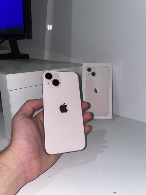 IPhone 13, 128 GB, Çəhrayı, Zəmanət, Simsiz şarj, Face ID — Digah