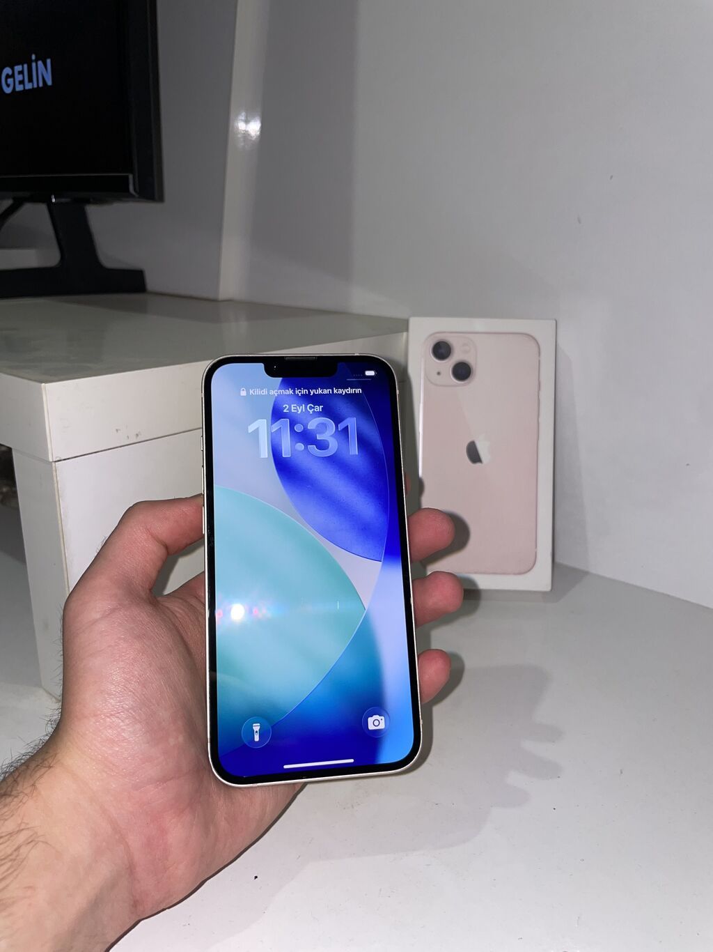 IPhone 13, 128 GB, Çəhrayı, Zəmanət, Simsiz şarj, Face ID — Apple iPhone, Digah (2)