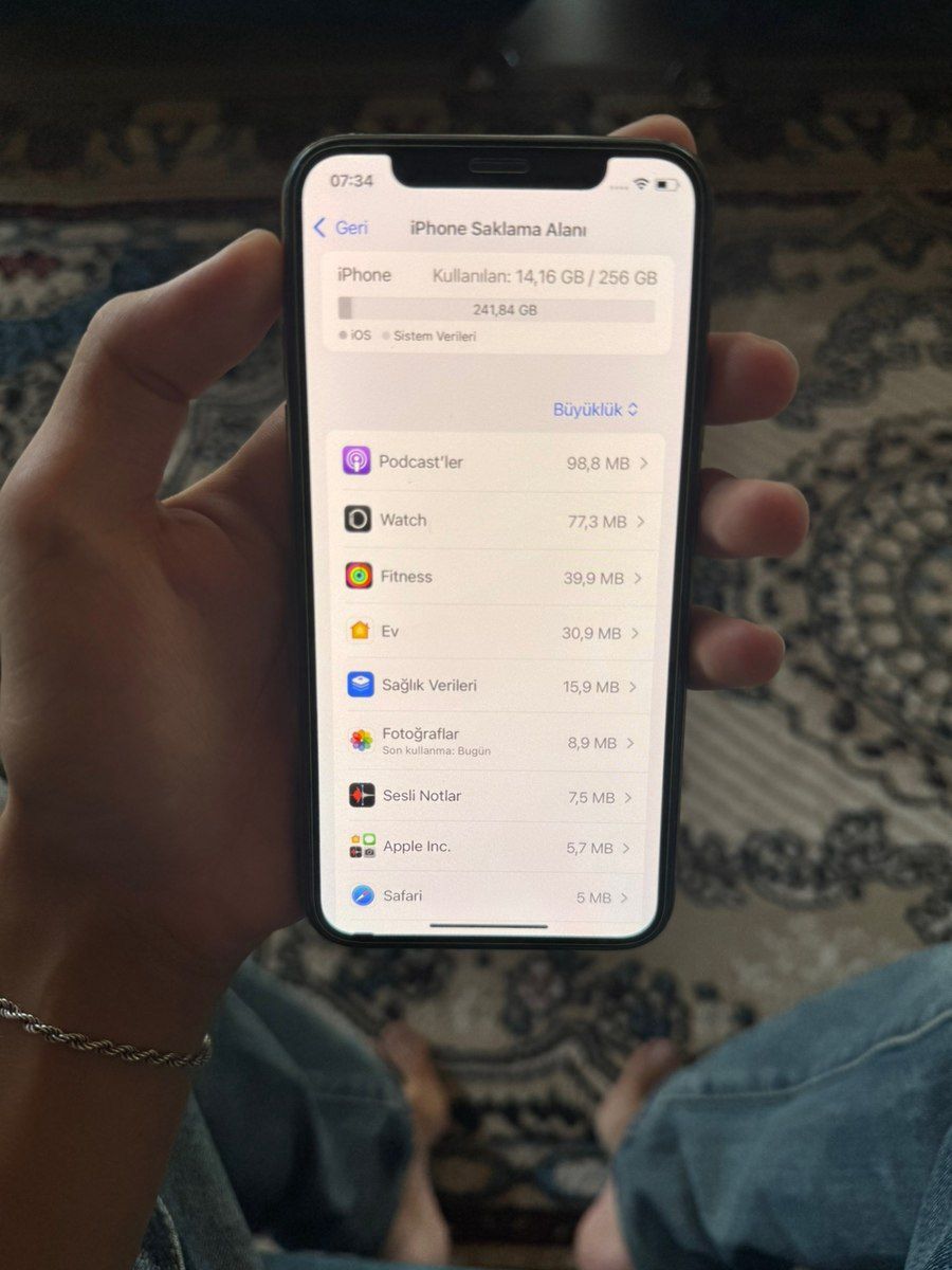 Apple iPhone XS Gold 256GB/4GB — Smartfonlar, Şəmkir (4)