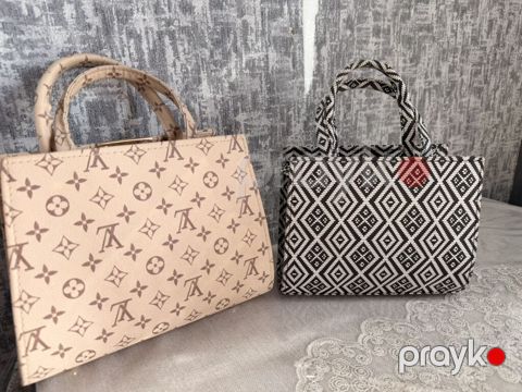 Şıq dizaynlı iki ədəd mini tote çanta seti - Model: Kiçik ölçülü əl — Xırdalan