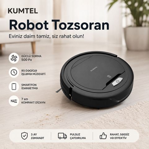 Robot tozsoran Kumtel HRC-02 — Xırdalan