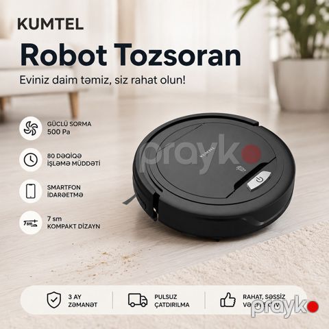 Robot tozsoran Kumtel HRC-02