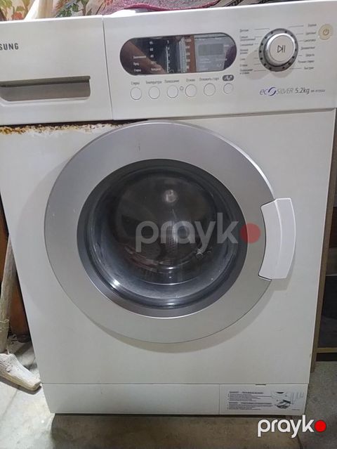 Samsung paltaryuyan maşın – ön yükləməli, 5.2 kq tutumlu, Eco Silver
