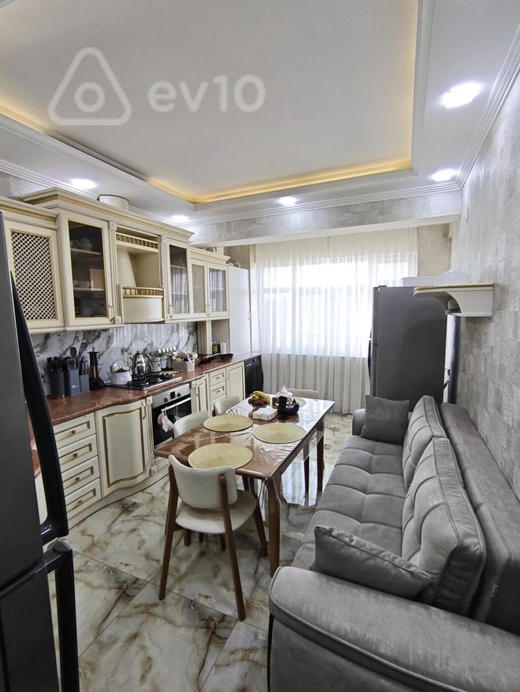 Yasamal, 3 otaqlı, Yeni tikili, m. İnşaatçılar, 122 kv. m — Mənzil, Bakı (10)