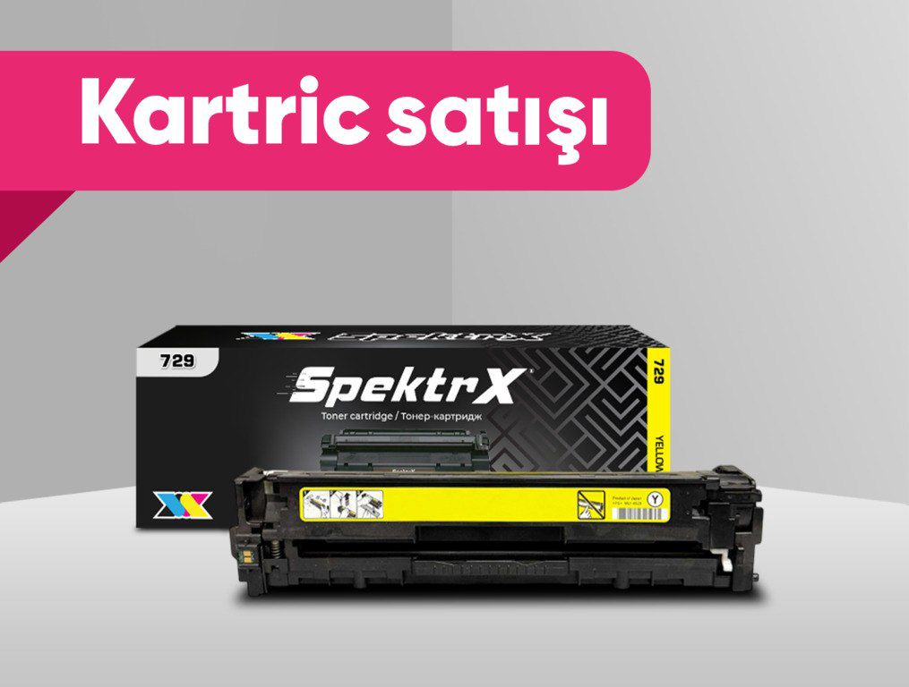Kartric "729 Göy/Sarı/Qırmızı" — Ofis texnikası və istehlak malları, Bakı (2)