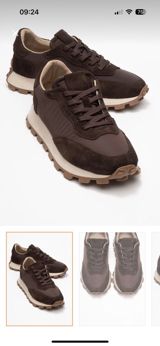 Məhsul: Qəhvəyi rəngli qadın idman ayaqqabısı – İnci Shoes Amanda — Кроссовки
