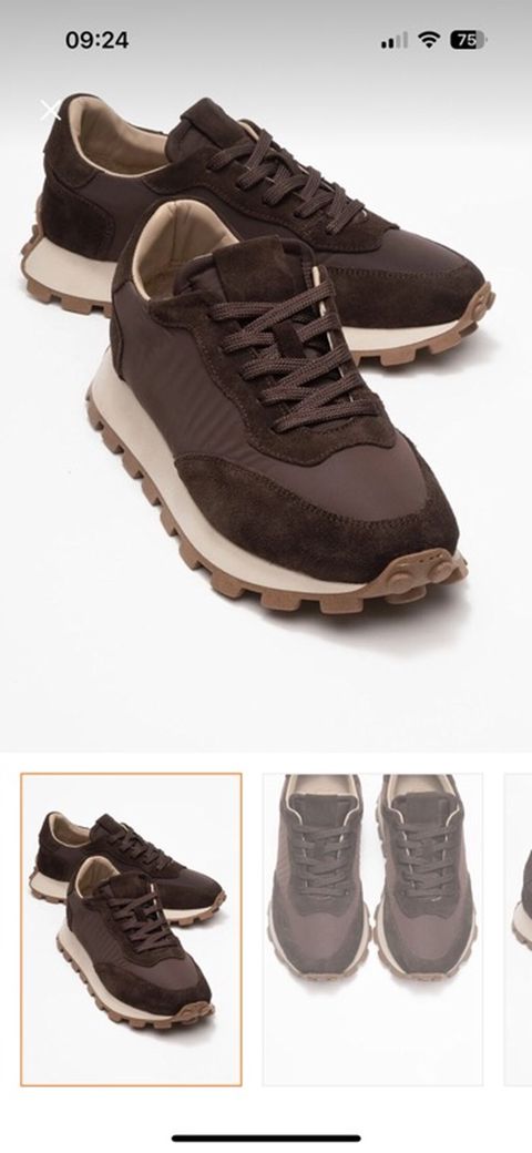 Məhsul: Qəhvəyi rəngli qadın idman ayaqqabısı – İnci Shoes Amanda — Bakı