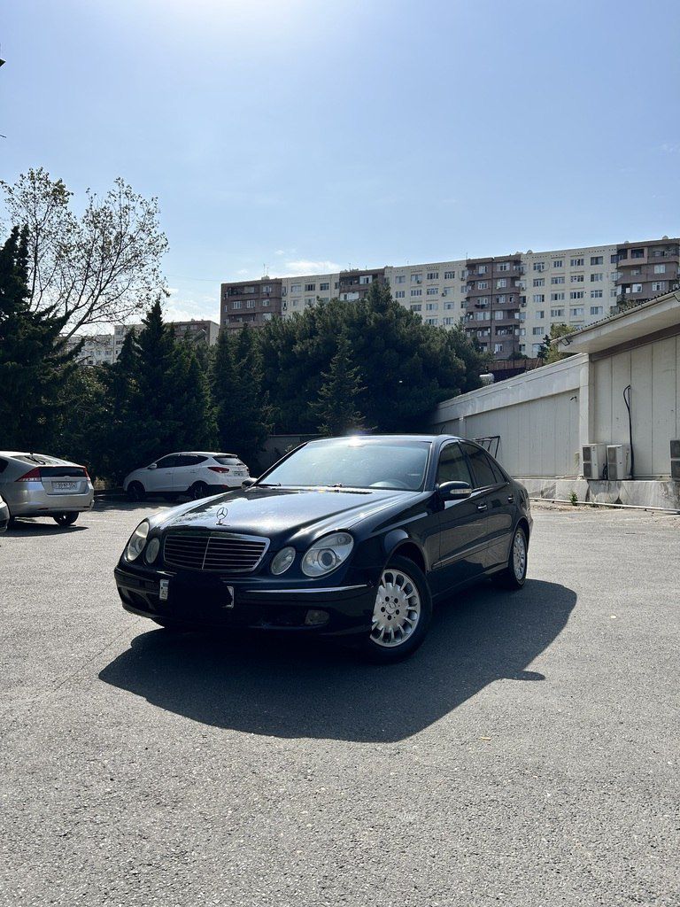 Mercedes E 270, 2.7 L, 2003 il, 320 000 km — Avtomobillər, Bakı (6)