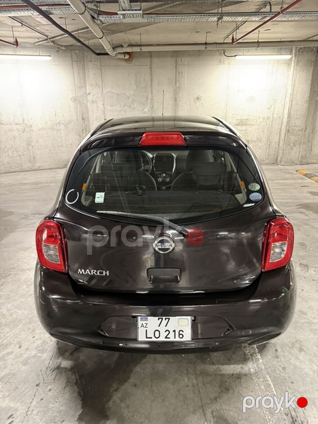 Nissan March: 1.2 l 2015 il Hetçbek 77-LO-216 — Avtomobillər, Fatmayı (3)