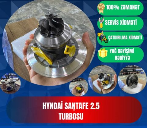 "Hyundai Santa Fe 2.5" turbosu və kartrici — Bakı
