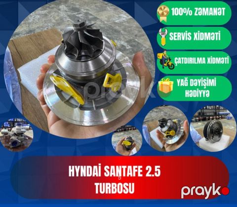 "Hyundai Santa Fe 2.5" turbosu və kartrici
