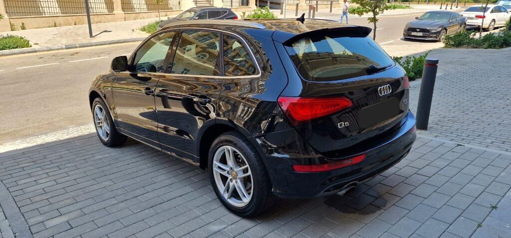 Audi Q5 – qara rəngli, premium kompakt SUV - Kuzov: 5 qapılı, qara — Avtomobillər, Bakı (4)