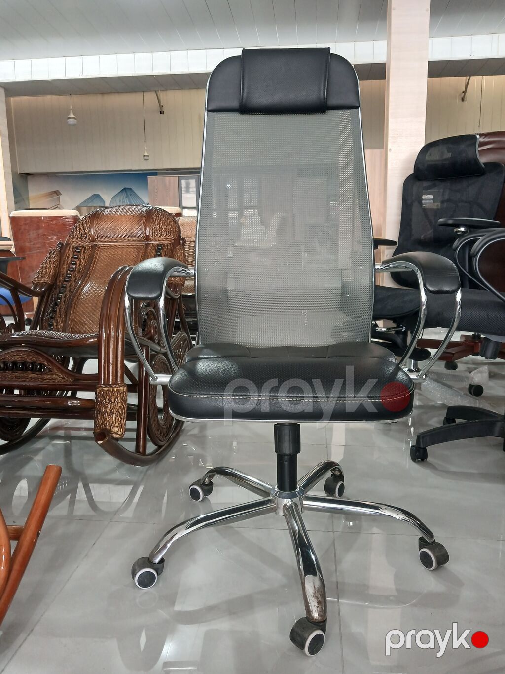 Rəhbər Kreslosu İşçi Kreslosu Uşaq Kreslosu Setka — Ofis mebeli, Xırdalan (4)
