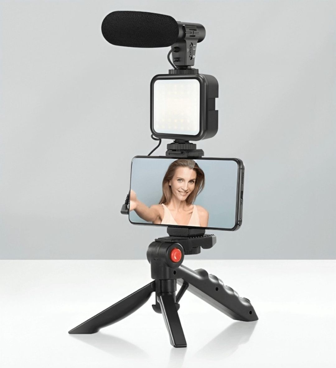 AY-49 Video-Making Kit – Vlogging Tripod — Foto və video texnikası, Bakı (2)