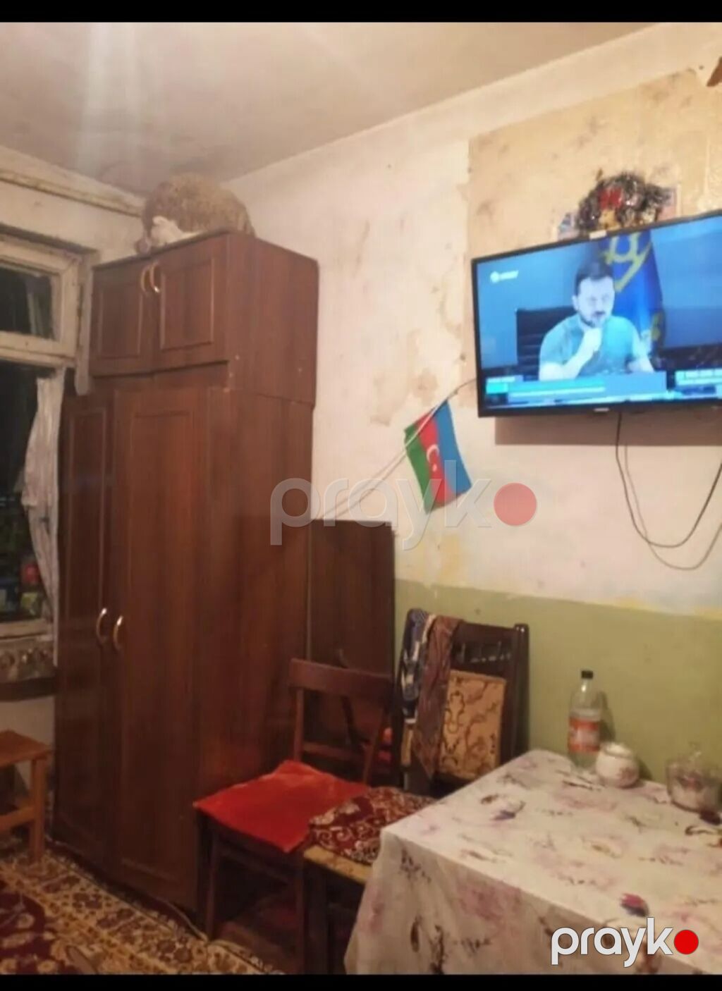 Kirayə: 1 otaqlı mənzil (mebel və məişət avadanlığı ilə) Plan: - 1 — Mənzil, Sumqayıt (2)