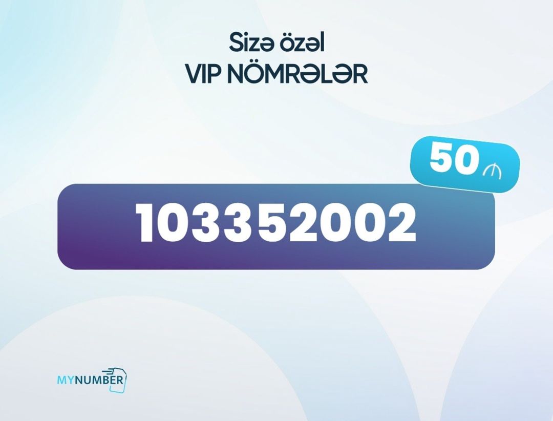 Azercell nömrə – (010) 335-20-02 — Sim kartlar, Bakı