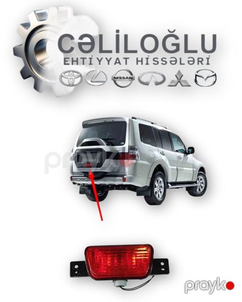 Mitsubishi Pajero 2007-2015 ehtiyat hissələri